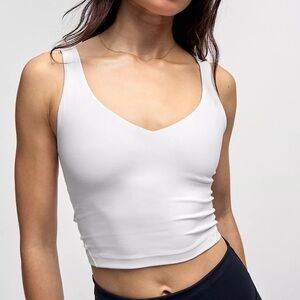 Lululemon White Align Tank Size 4